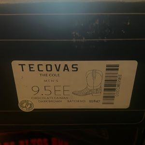 Tecovas “THE COLE “ 9.5 EE cowboy boots